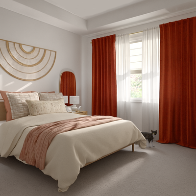 Inspired Modern, Warm Transitional Bedroom Design by Rhonda Stanbury Interior Designer Roslyn