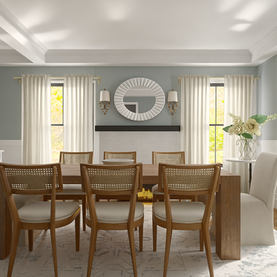 Classic, Coastal, Traditional, Classic Coastal Dining Room Design by Rhonda Stanbury Interior Designer Tara