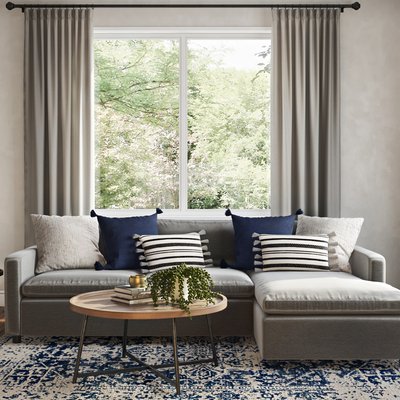 Coastal, Farmhouse Living Room Design by Rhonda Stanbury Interior Designer Carly