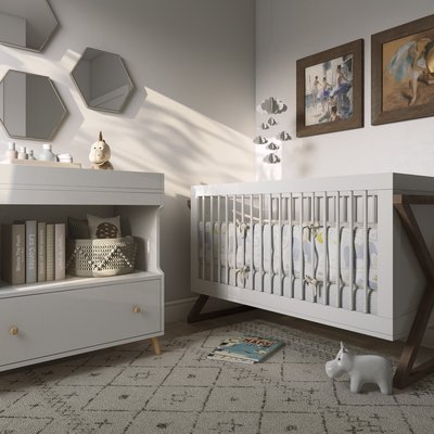 Classic, Bohemian Nursery Design by Rhonda Stanbury Interior Designer Cristina