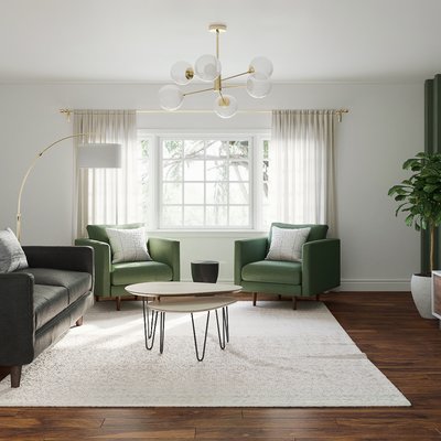 Contemporary, Modern Living Room Design by Rhonda Stanbury Interior Designer Jacqueline