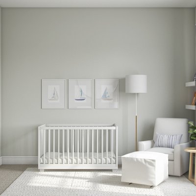 Classic, Coastal, Minimal, Classic Contemporary Nursery Design by Rhonda Stanbury Interior Designer Caroline