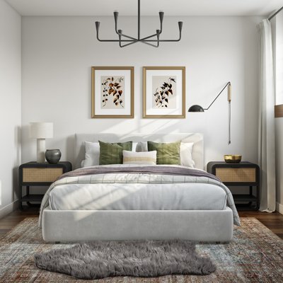 Modern, Classic, Eclectic, Transitional, Minimal Bedroom Design by Rhonda Stanbury Interior Designer Elle