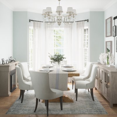 Classic, Traditional, Transitional Dining Room Design by Rhonda Stanbury Interior Designer Hadasa