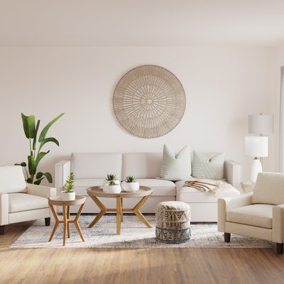 Bohemian Living Room Design by Rhonda Stanbury Interior Designer Siham