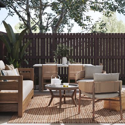 Contemporary, Modern, Bohemian, Coastal Outdoor Space Design by Rhonda Stanbury Interior Designer Athina