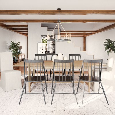 Contemporary, Farmhouse, Transitional Dining Room Design by Rhonda Stanbury Interior Designer Ghianella