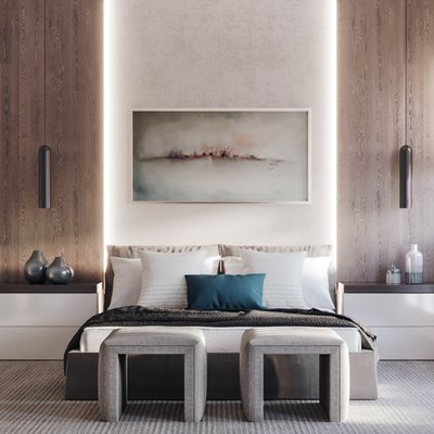 Modern Bedroom Design by Rhonda Stanbury Interior Designer Denise
