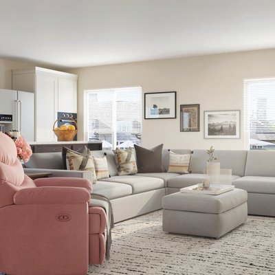 Modern, Transitional, Midcentury Modern, Scandinavian Living Room Design by Rhonda Stanbury Interior Designer Jen