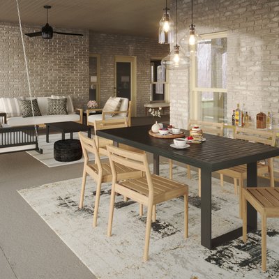 Bohemian, Midcentury Modern Outdoor Space Design by Rhonda Stanbury Interior Designer Carla