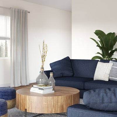 Coastal, Farmhouse Living Room Design by Rhonda Stanbury Interior Designer Briana