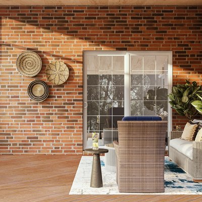Bohemian, Coastal, Transitional Outdoor Space Design by Rhonda Stanbury Interior Designer Malia