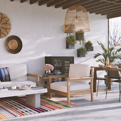 Modern, Bohemian, Midcentury Modern Outdoor Space Design by Rhonda Stanbury Interior Designer Carla