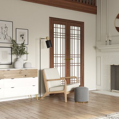 Eclectic, Coastal, Transitional Living Room Design by Rhonda Stanbury Interior Designer Annie