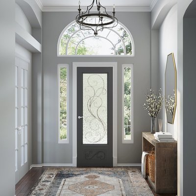 Farmhouse Entryway Design by Rhonda Stanbury Interior Designer Jessica