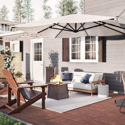 Classic, Coastal, Farmhouse Outdoor Space Design by Rhonda Stanbury Interior Designer Anny