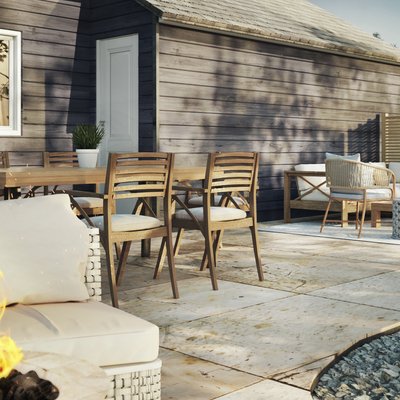 Classic, Bohemian, Farmhouse Outdoor Space Design by Rhonda Stanbury Interior Designer Nicole