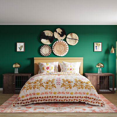 Bohemian Bedroom Design by Rhonda Stanbury Interior Designer Liliana