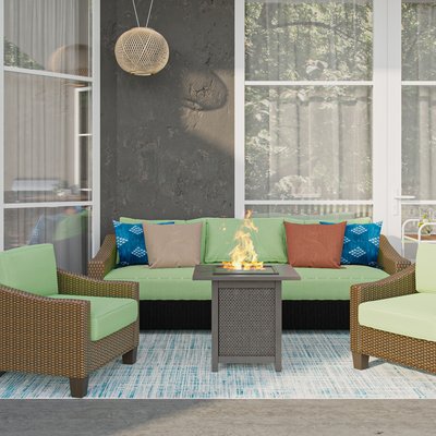 Eclectic, Global Outdoor Space Design by Rhonda Stanbury Interior Designer Priscila