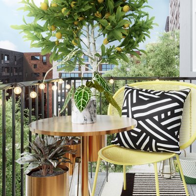 Eclectic, Bohemian, Glam, Midcentury Modern Outdoor Space Design by Rhonda Stanbury Interior Designer Priscila