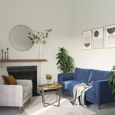 Midcentury Modern, Scandinavian Office Design by Rhonda Stanbury Interior Designer Carolina