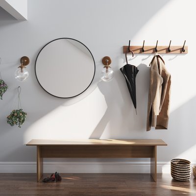 Scandinavian Entryway Design by Rhonda Stanbury Interior Designer Melisa