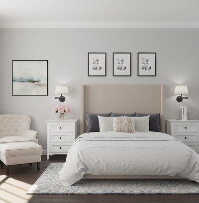 Classic Bedroom Design by Rhonda Stanbury Interior Designer Barbara