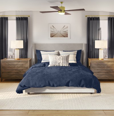 Modern, Classic, Coastal Bedroom Design by Rhonda Stanbury Interior Designer Catherine