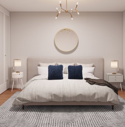 Contemporary, Modern, Glam, Industrial, Transitional, Midcentury Modern, Minimal Bedroom Design by Rhonda Stanbury Interior Designer Elizabeth