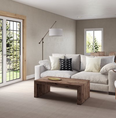 Coastal, Scandinavian Living Room Design by Rhonda Stanbury Interior Designer Sara