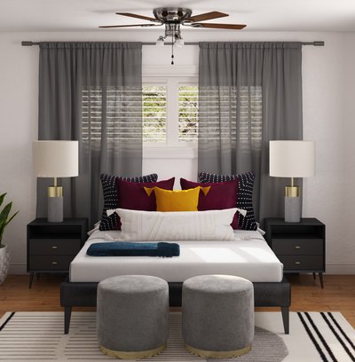 Contemporary, Modern Bedroom Design by Rhonda Stanbury Interior Designer Brian