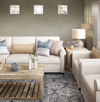 Classic, Coastal, Farmhouse, Transitional Office Design by Rhonda Stanbury Interior Designer Kaity