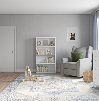 Modern, Minimal, Scandinavian Nursery Design by Rhonda Stanbury Interior Designer Randi