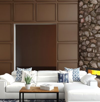 Coastal, Midcentury Modern Living Room Design by Rhonda Stanbury Interior Designer Katie