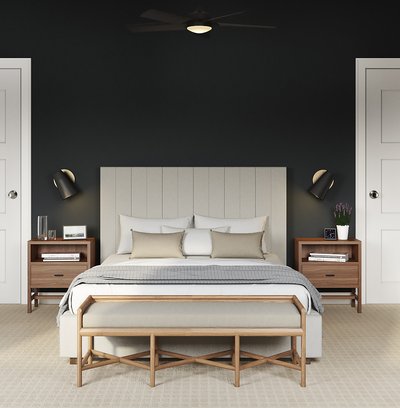 Eclectic Bedroom Design by Rhonda Stanbury Interior Designer Nichole