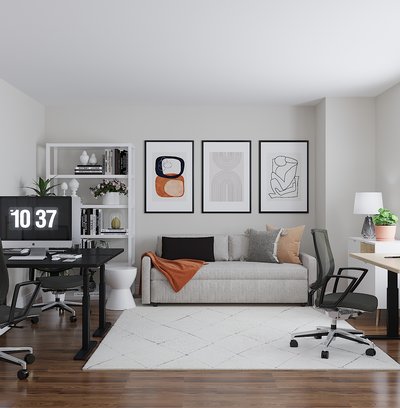 Modern, Minimal, Scandinavian Office Design by Rhonda Stanbury Interior Designer Sydney
