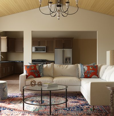 Classic, Bohemian, Coastal, Glam, Traditional, Farmhouse, Rustic, Country Living Room Design by Rhonda Stanbury Interior Designer Savannah