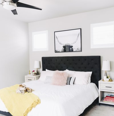 Eclectic, Bohemian, Rustic Bedroom Design by Rhonda Stanbury Interior Designer Demree