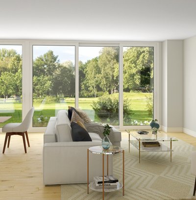 Modern, Classic, Midcentury Modern, Classic Contemporary Living Room Design by Rhonda Stanbury Interior Designer Mayra