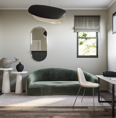 Modern, Minimal Office Design by Rhonda Stanbury Interior Designer Sawyer