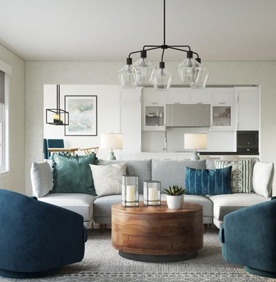 Modern Living Room Design by Rhonda Stanbury Interior Designer Fendy