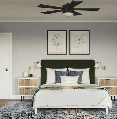 Contemporary, Scandinavian Bedroom Design by Rhonda Stanbury Interior Designer Kelly
