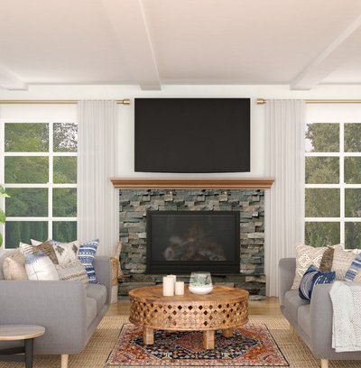 Eclectic, Bohemian, Global Other Design by Rhonda Stanbury Interior Designer Emily