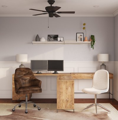 Industrial, Minimal, Scandinavian Office Design by Rhonda Stanbury Interior Designer Catherine