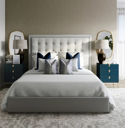 Classic, Traditional, Farmhouse, Rustic, Transitional Bedroom Design by Rhonda Stanbury Interior Designer Sophia