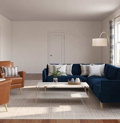 Modern, Eclectic, Coastal, Glam Living Room Design by Rhonda Stanbury Interior Designer Hayley