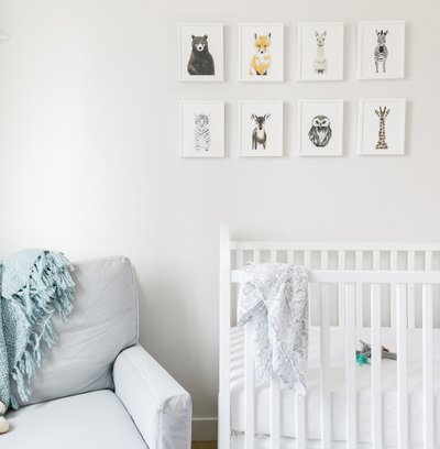 Classic, Transitional Nursery Design by Rhonda Stanbury Interior Designer Michelle