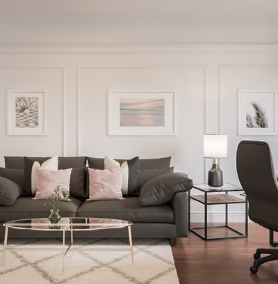 Contemporary, Modern, Glam Living Room Design by Rhonda Stanbury Interior Designer Kylie