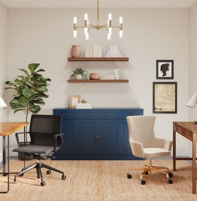Contemporary, Classic, Eclectic, Glam, Transitional, Midcentury Modern, Classic Contemporary Office Design by Rhonda Stanbury Interior Designer Lisa