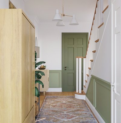 Entryway Design by Rhonda Stanbury Interior Designer Natalie